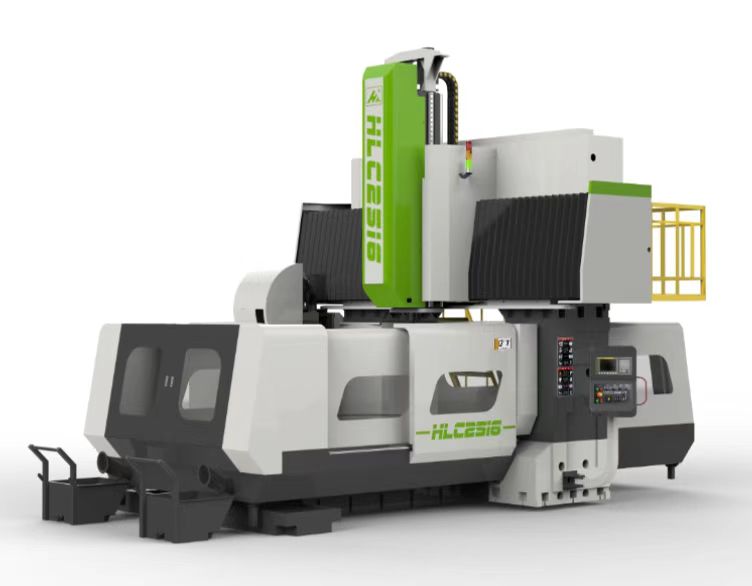 龍門(mén)加工中心-最大加工長(zhǎng)度3600，寬度1600，自動(dòng)側(cè)銑頭